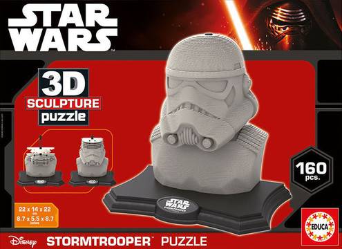 3D SCULPTURE PUZZLE STORMTROOPER