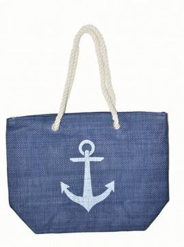 Плажна чанта с котва