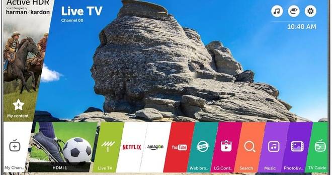 Телевизор LED Smart LG, 55„ (139 cм), 55UJ701V, 4K Ultra HD