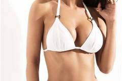 Дамски бял бански New silhouette 8160