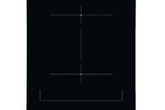 Плот за вграждане AEG Domino HC452401EB, Индукция, 2 зони за готвене, Control touch, Booster, 36 см, Черен