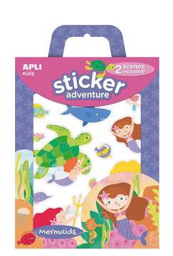 Приключения със стикери – Приключения с русалки – Apli Kids