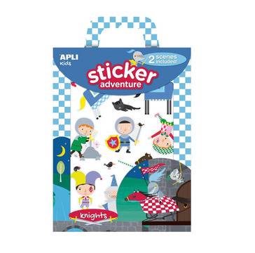 Приключения със стикери – Рицарски приключения – Apli Kids