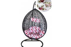 ГРАДИНСКА РАТАНОВА ЛЮЛКА С МЕТАЛНА ОСНОВА