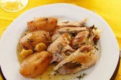 Свински джолан с круши и джинджифил