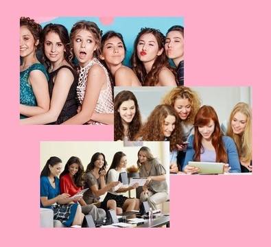 Жените в компанията на приятелки изглеждат по-симпатични – ефект на мажоретките.