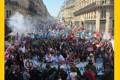 100 000 протестират срещу Макрон в Париж.