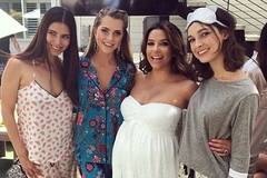 Ева Лонгория организира пижамено парти за бъдещото бебе (СНИМКИ)