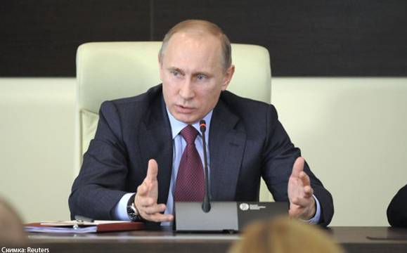 Путин положи клетва за четвъртия си мандат като президент на Русия