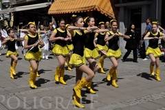 Парад на мажоретките дава начало на честванията на 24 май в Бургас