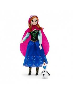 Оригинална Disney кукла Анна от Замръзналото кралство с играчка Олаф