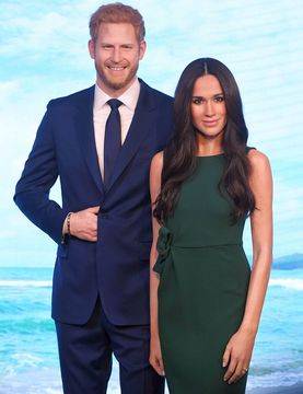 Восъчната Meghan Markle заживя с годеника си под покрива на Madame Tussauds