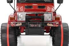 Детска електрическа кола Mappy, двуместна, Drifter Jeep, Червена