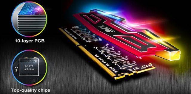 Ревю на ADATA Spectrix D40 8GB 3000Mhz DDR4 RGB памет