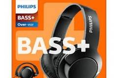 Слушалки PHILIPS слушалки с микрофон, цвят: черен
