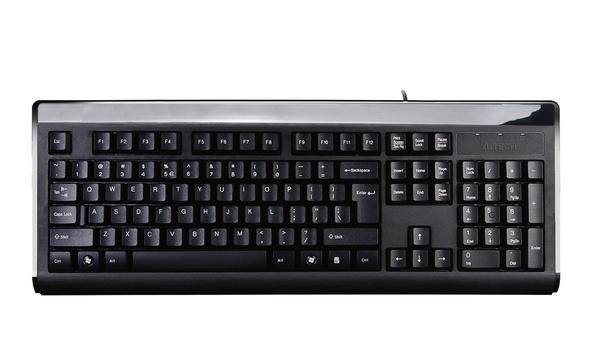 Клавиатура A4tech KB-8A, USB, Черна