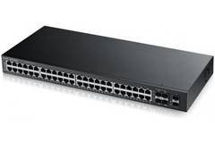 Суич ZYXEL GS2210-48, 48 портов управляем L2, Gigabit, за монтаж в шкаф