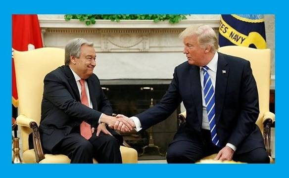Тръмп обсъди с Антониу Гутериш необходимостта от реформа на ООН.