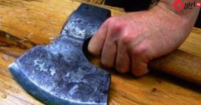 Баща не издържа повече на дълги години на пиянски тормоз и скандали, посече сина си