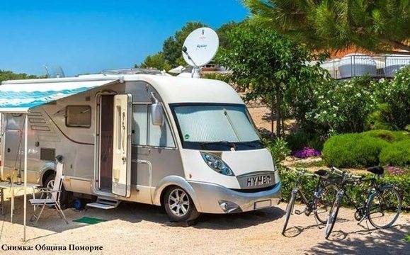 Правят къмпинг за кемпери и каравани в Поморие