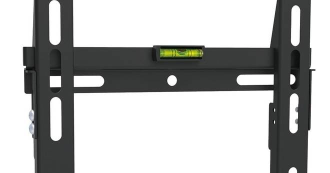 Стенна стойка за TV A+ SP43T, Регулируема, 23″-42″, Черна