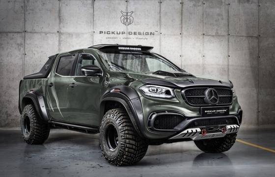 Разбиващ тунинг Mercedes-Benz X-Class