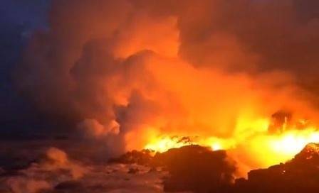 Продължава изригването на вулкана Килауеа в Хавай (СНИМКИ)