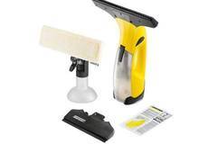 Уред за почистване на прозорци Karcher WV 2 Premium, 25 мин, Резервоар за вода 100 мл, Флакон за пръскане: 250 мл, Жълт