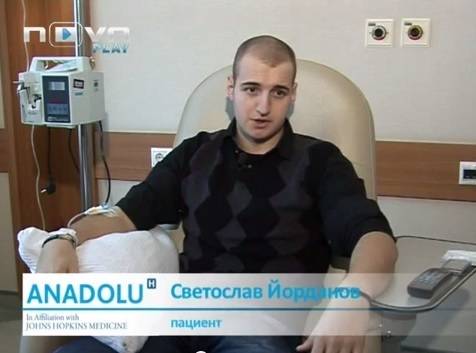 Филм за Светослав Стоилов от Перник и лечението му с Кибер Нож (видео)