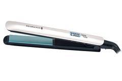 Преса за коса Remington Shine Therapy S8500, 230 градуса, LCD, Бяла