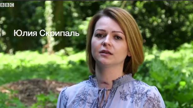 Юлия Скрипал записа видеообръщение към Русия