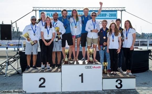Словения и Швеция грабнаха златото на Европейското първенство по ветроходство клас 470 в Бургас