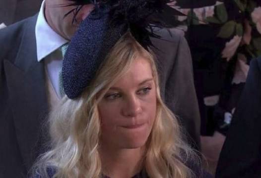 Мрежата прегря от тези СНИМКИ на бившата на принц Хари по време на сватбата!