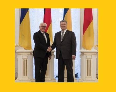 Порошенко посрещна в Киев президента на Германия Щайнмайер.