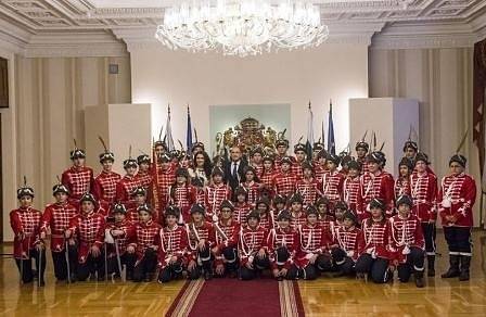 Млади гвардейци гостуваха при президента (СНИМКИ)