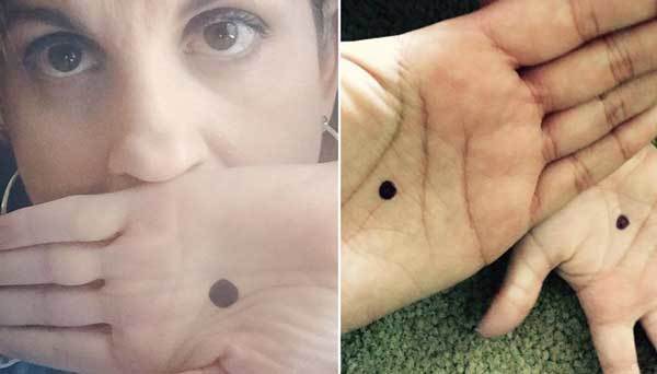 Ако видите черна точка върху дланите на жена, бързо се обадете в полицията. Ето защо…