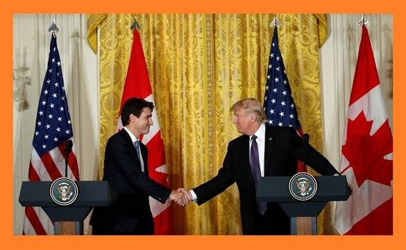 Северноамериканската зона за свободна търговия според условията на Тръмп.