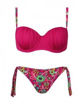 Дамски бански от две части W1701 марсала