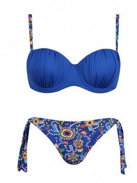 Дамски бански от две части W1805 син