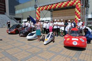 Българските отбори в Shell Eco-marathon Европа 2018 и техните автомобили бяха представени на специално събитие