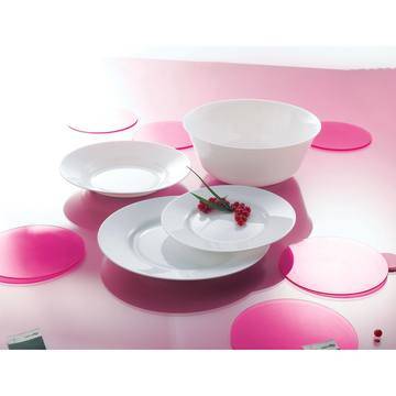 Сервиз за хранене Luminarc Everyday, Бял, 18 части