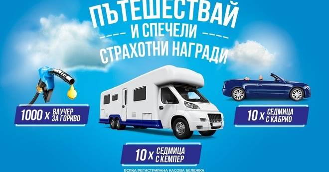 Спечелете 1000 ваучера за гориво, 10 разходки с кемпер и 10 разходки с кабриолет от Orbit