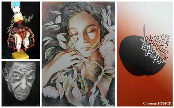 Възпитаници на НУМСИ редят атрактивна изложба в края на учебната година