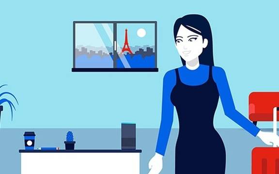 За планиране на пътуването с Air France е достатъчна само една гласова команда