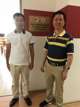 Преподаватели от Политехниката в Шенджен водят занятията на четвъртокурсници от Пловдивския университет