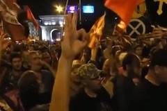 В Скопие протестираха срещу споразумението между Гърция и Македония