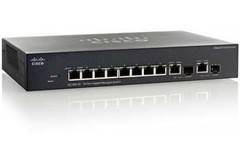 Мрежов суич CISCO SG350-10P 10-port Gigabit PoE Managed Switch