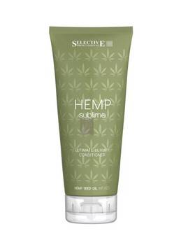 Selective Professional HEMP SUBLIME ULTIMATE LUXURY CONDITIONER 250ML ИНТЕНЗИВЕН ХИДРАТИРАЩ БАЛСАМ ЗА СУХА И ИЗТОЩЕНА КОСА 250МЛ