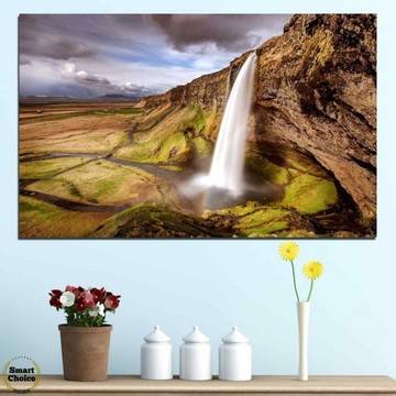 Картина пано за стена от 1 част – Природен пейзаж от Исландия – HD-758-1