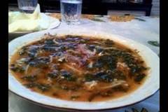 Телешка чорба със спанак